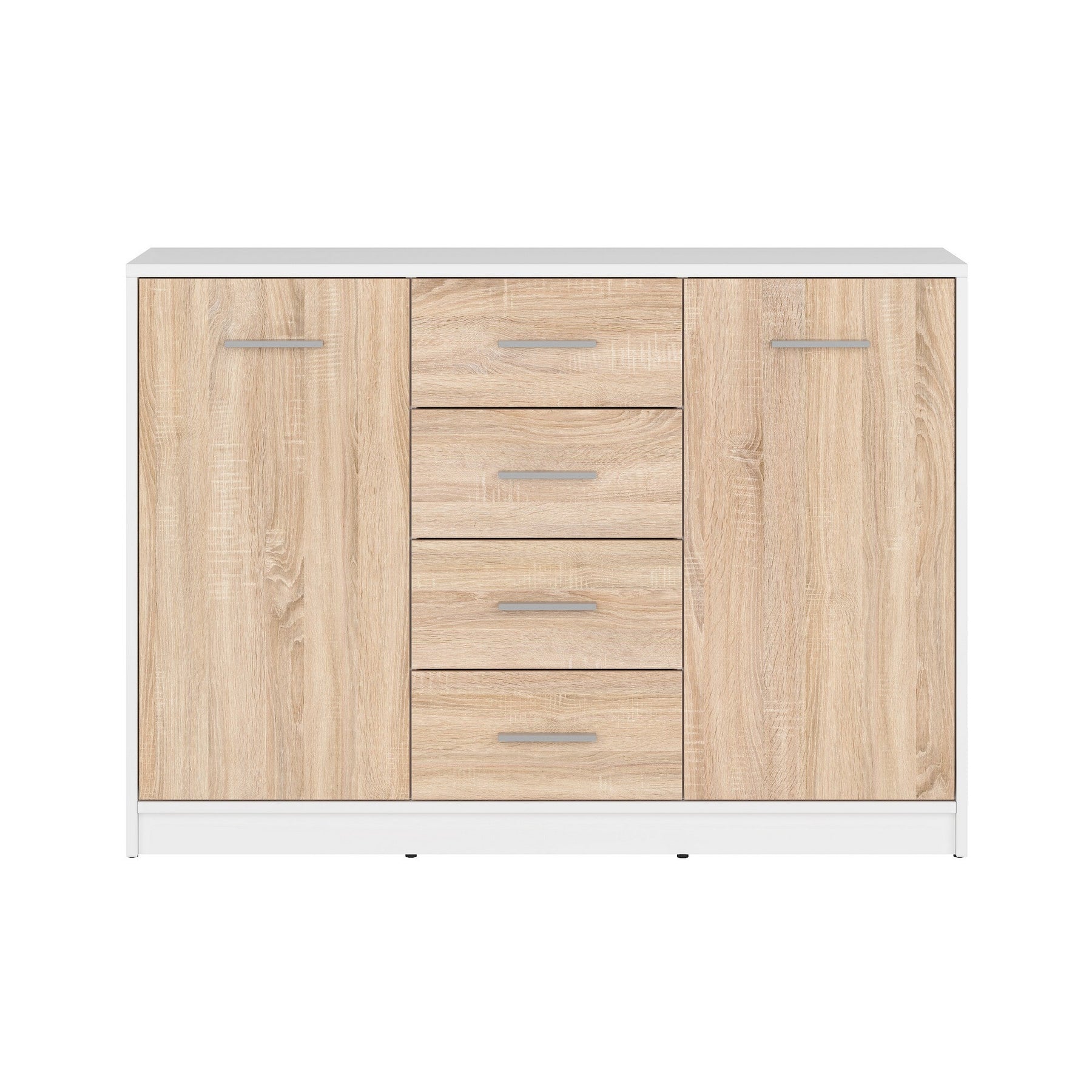Comode cu sertare si usi NEPO PLUS, 118,5X34X84 CM