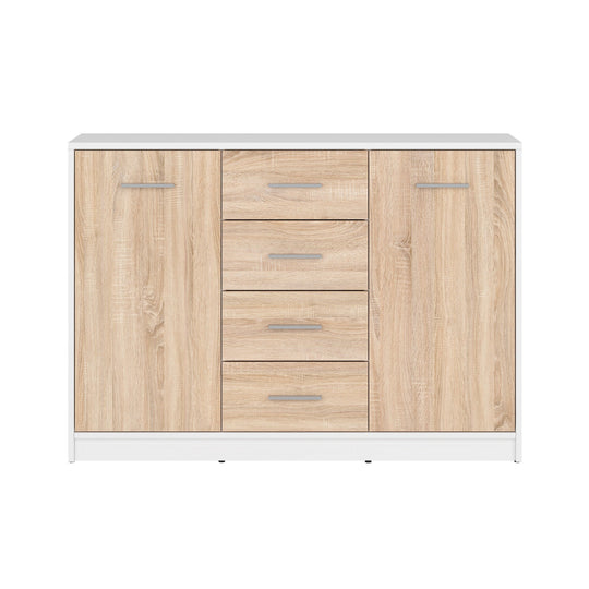 Comode cu sertare si usi NEPO PLUS, 118,5X34X84 CM