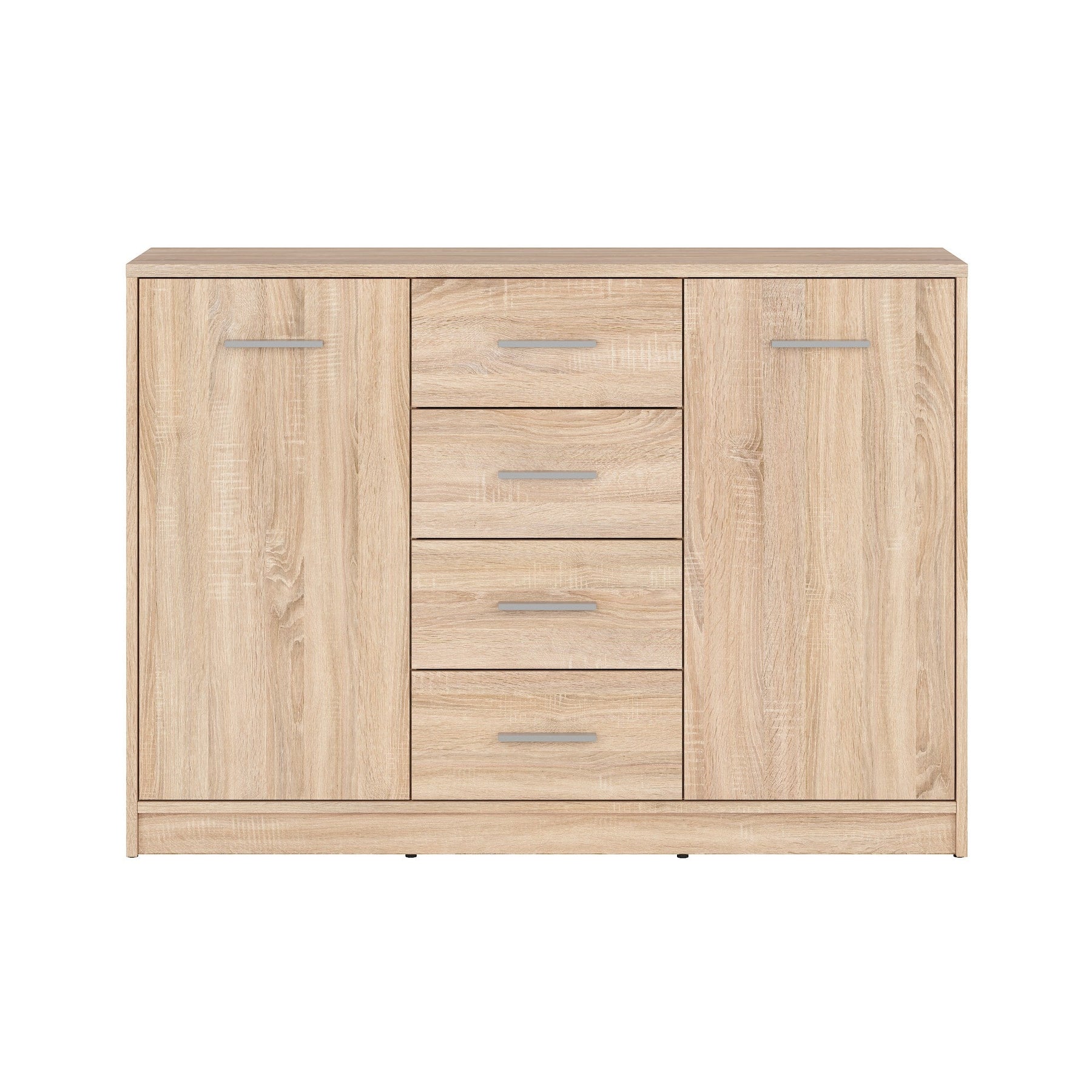 Comoda sonoma NEPO PLUS, 118,5X34X84 CM