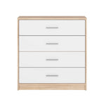 Comoda cu sertare mari Nepo Plus, 80X34X84 CM