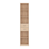 Biblioteca Nepo Plus, PAL, stejar sonoma, 40x34x197 cm