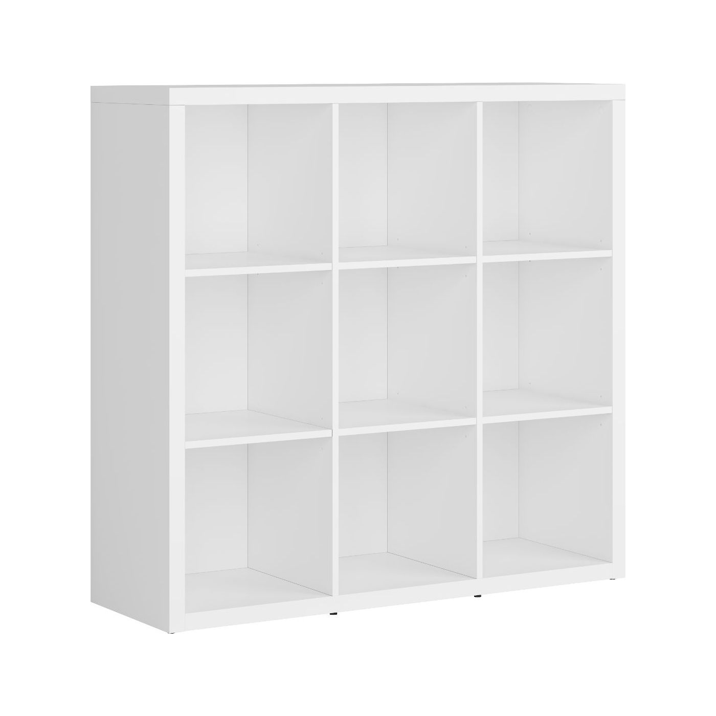 Biblioteca NEPO PLUS, PAL, alba, 117X38.5X113.5 cm