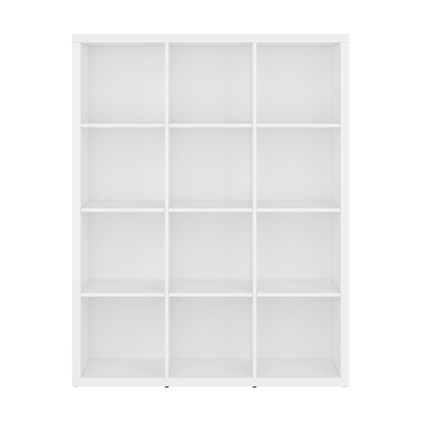 Biblioteca Nepo Plus, PAL, alb, 117X38.5X149.5 cm