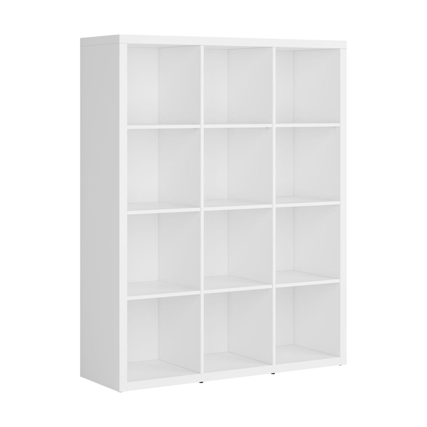 Biblioteca Nepo Plus, PAL, alb, 117X38.5X149.5 cm