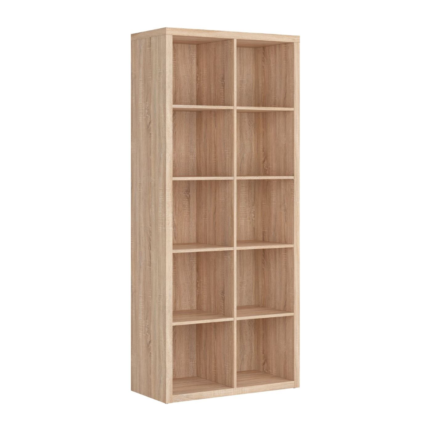 Corp biblioteca stejar sonoma Nepo Plus, 80X38.5X185 CM.