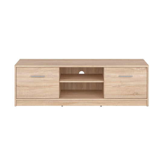 Comoda tv crem cu 2 sertare Nepo Plus, 138.5X46.5X42.5 CM