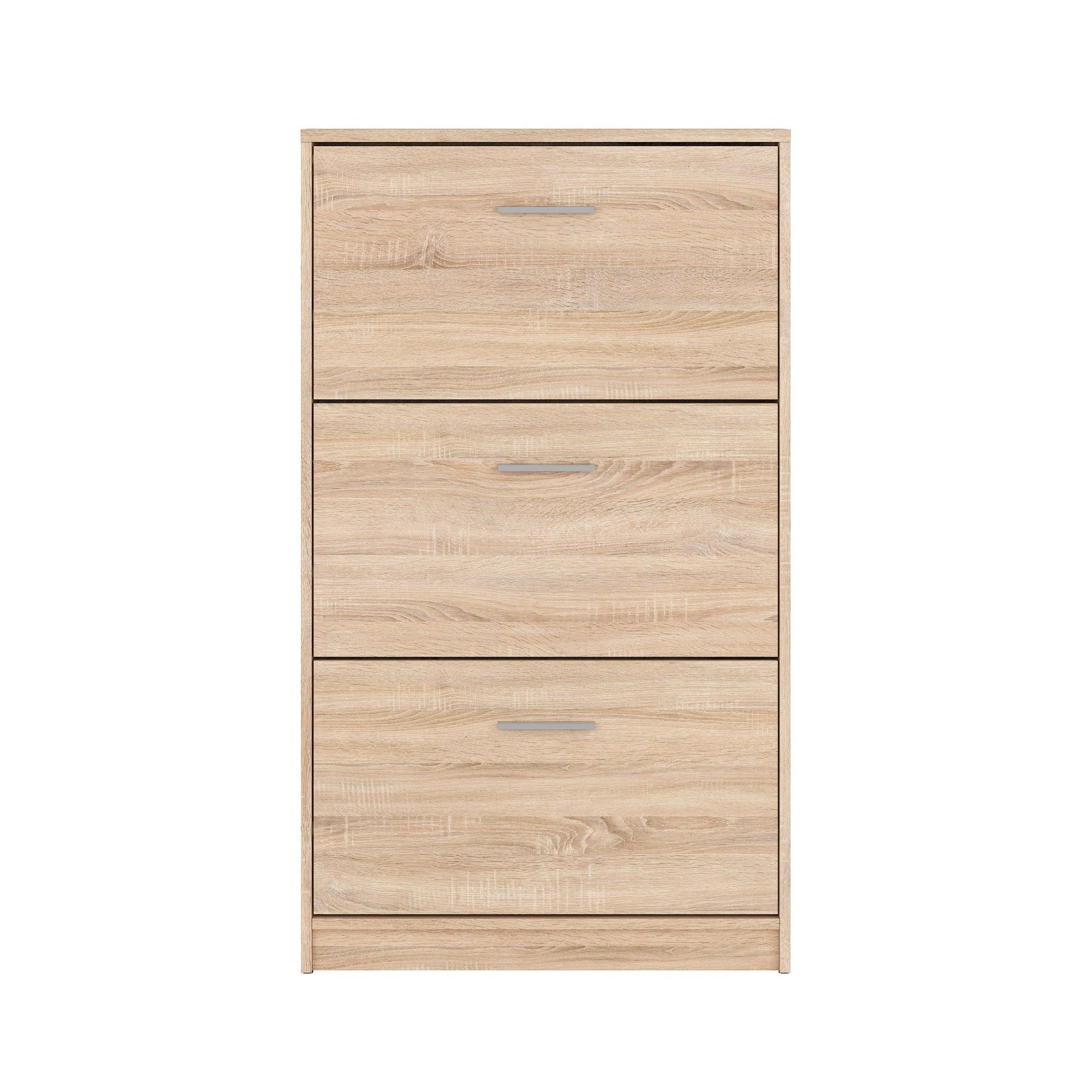 Dulap pantofi vertical cu 3 usi stejar sonoma NEPO PLUS, 70X17.5X120.5 cm