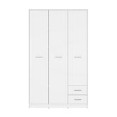 Dulap alb lemn NEPO PLUS, 118.5X54.5X197 CM