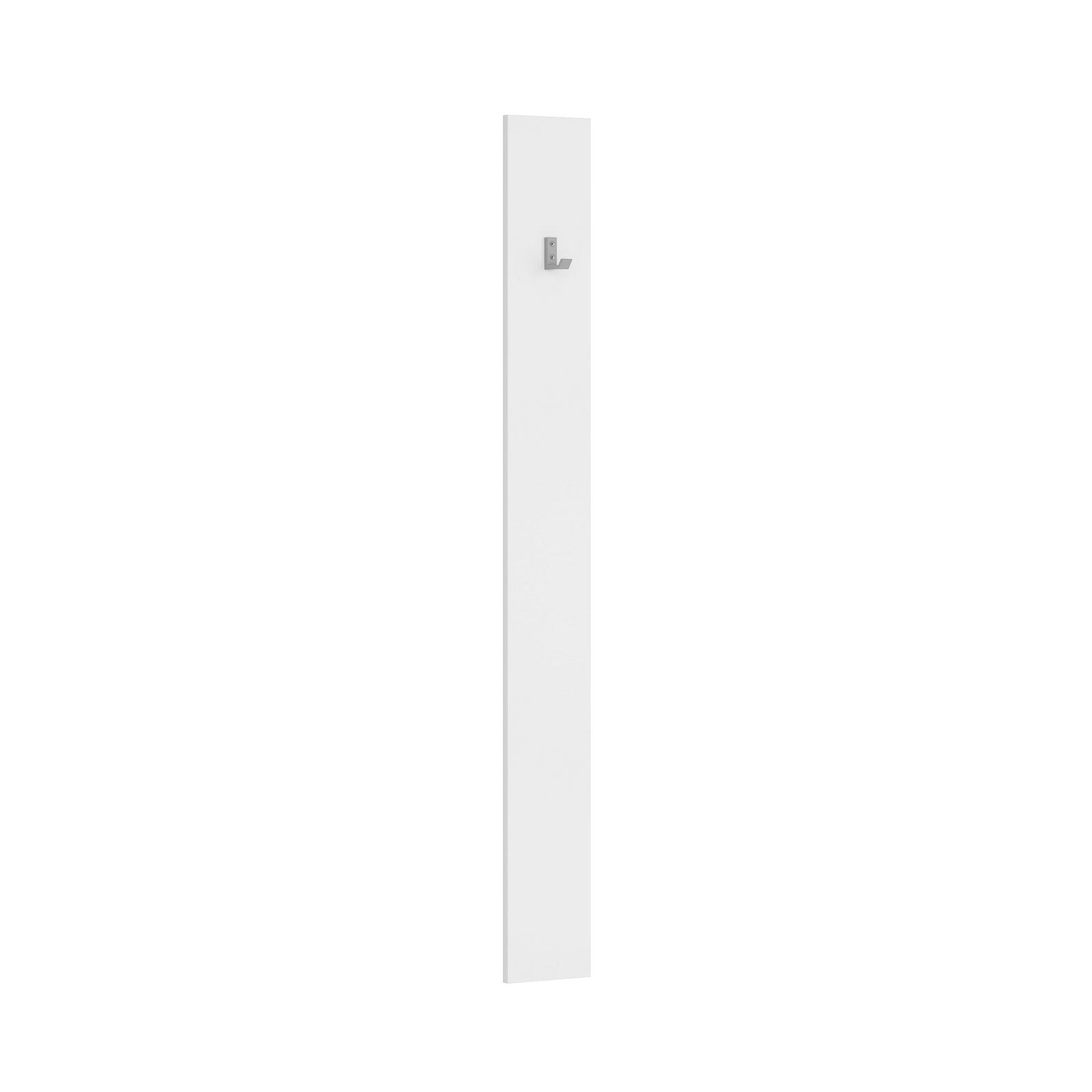 Cuier pentru hol mic alb Nepo Plus, 15X1.5X135 CM