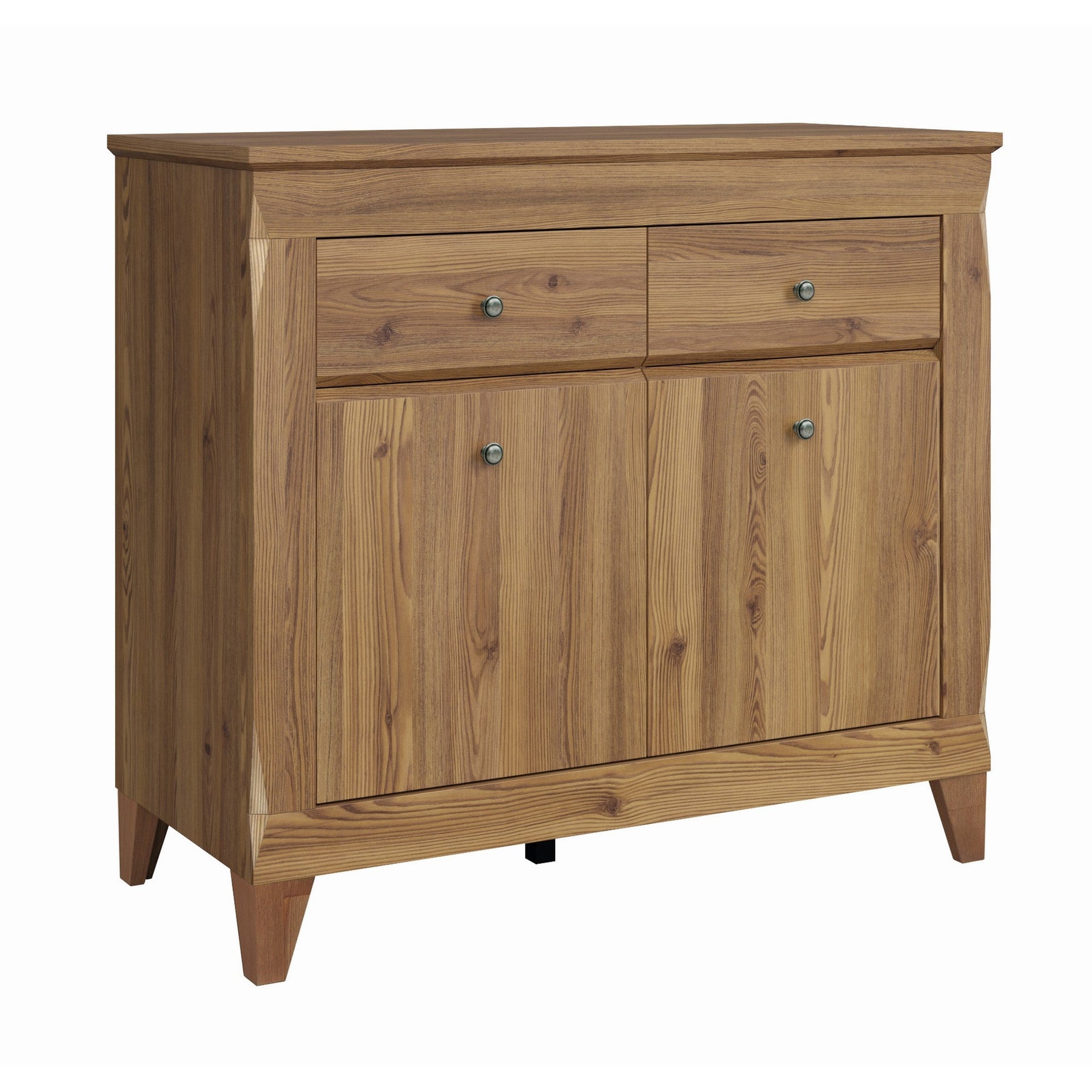 Comoda stejar auriu Bergen, 110X47X98 CM