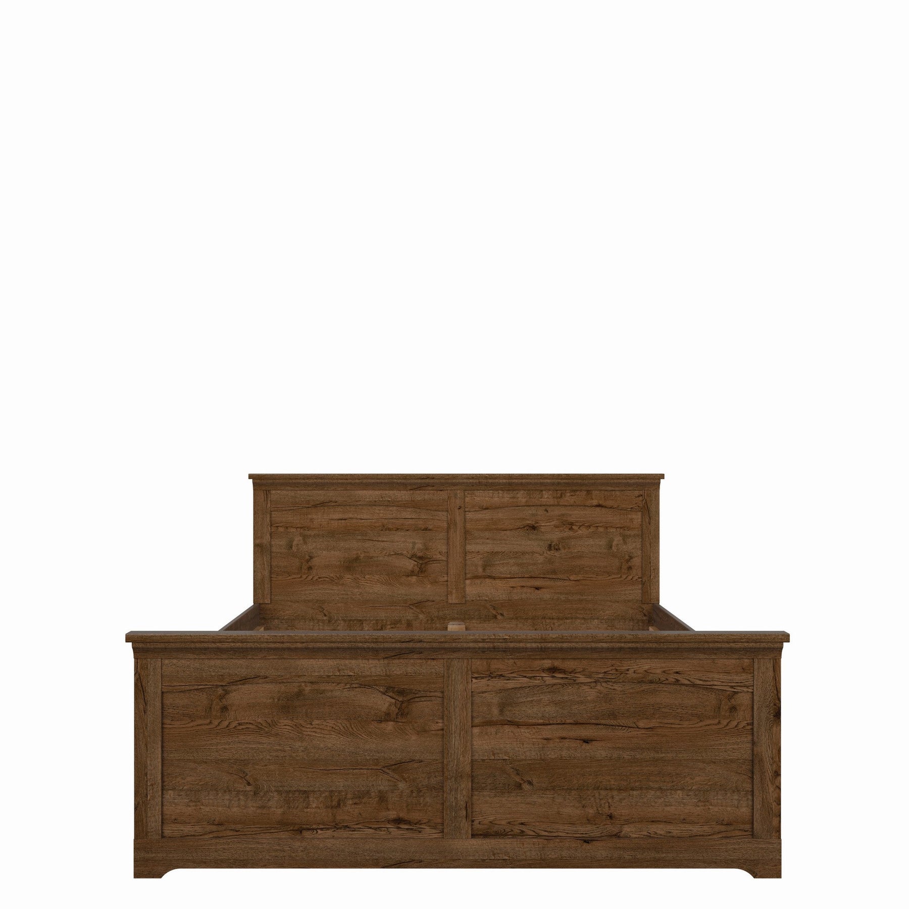 Cadru Pat din lemn rustic Patras 160 fara somiera