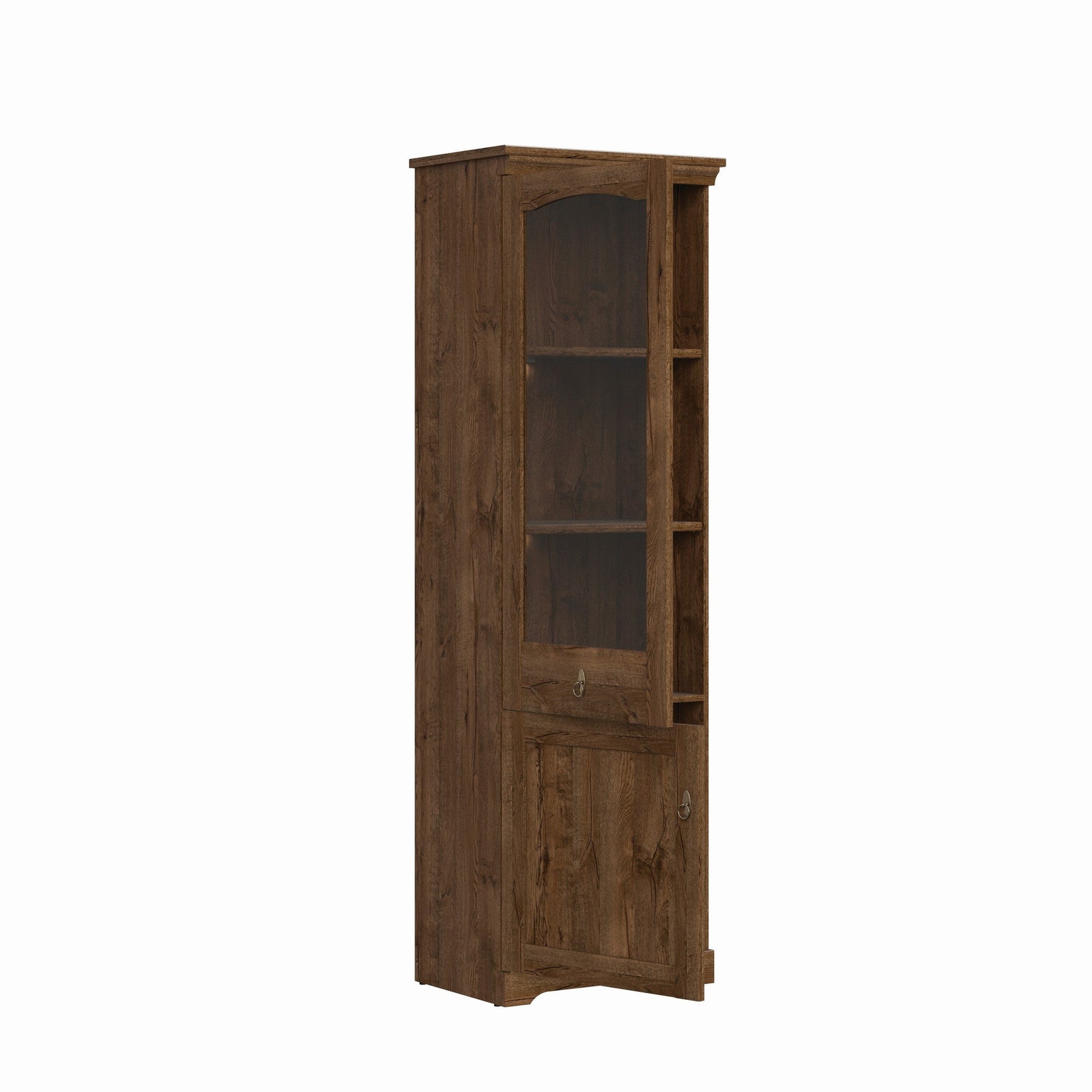 Vitrina living pentru carti cu vitrina Patras, 201X63X44,5 CM
