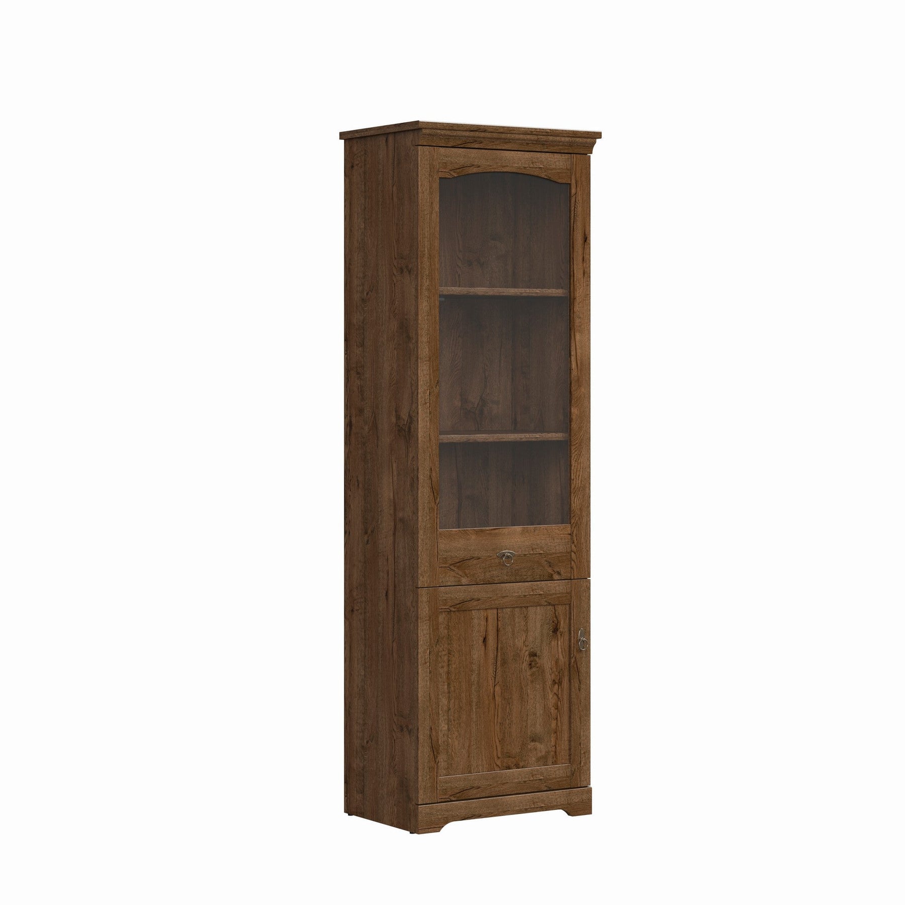 Vitrina living pentru carti cu vitrina Patras, 201X63X44,5 CM