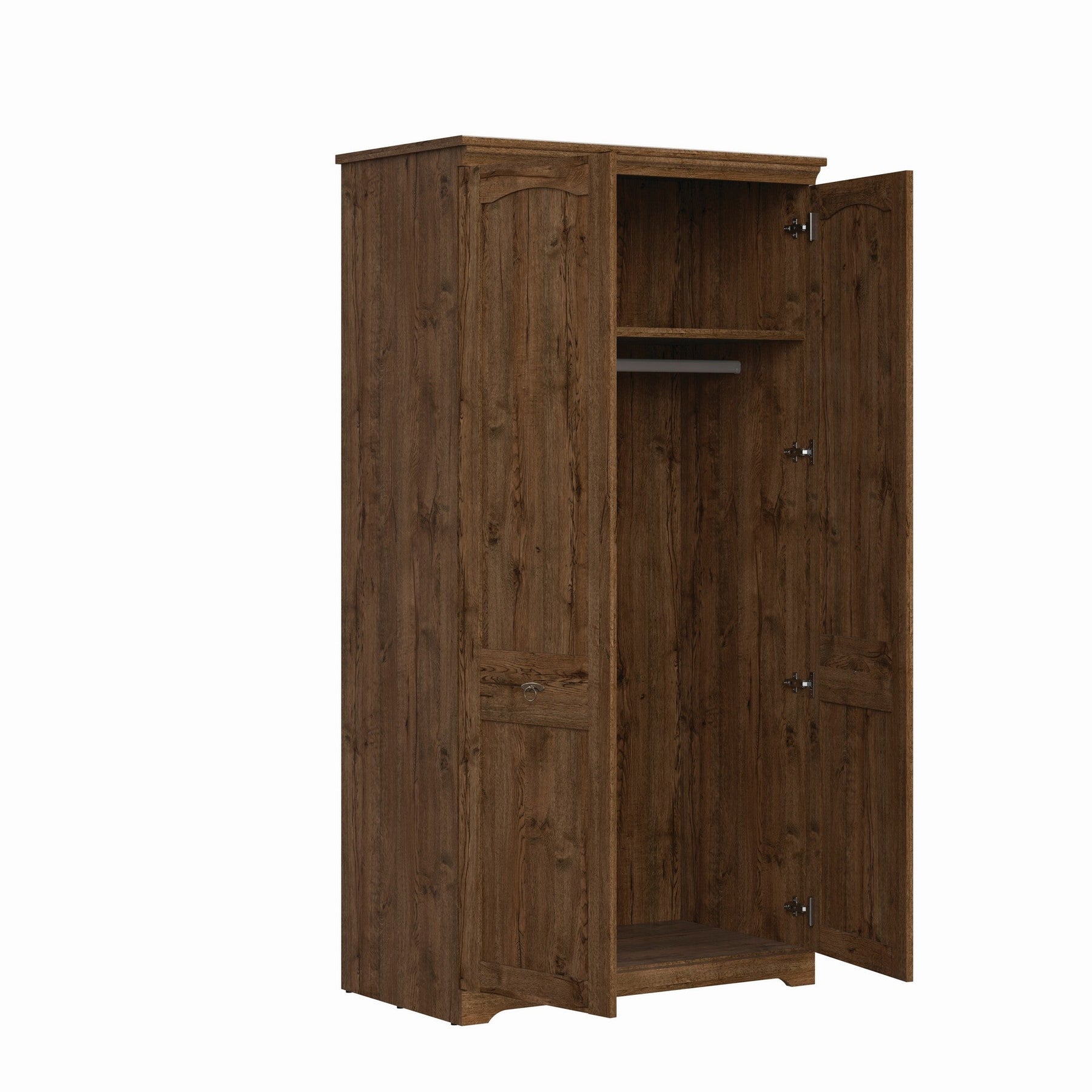 Dulap furnir stejar Patras, 103X59X201 cm