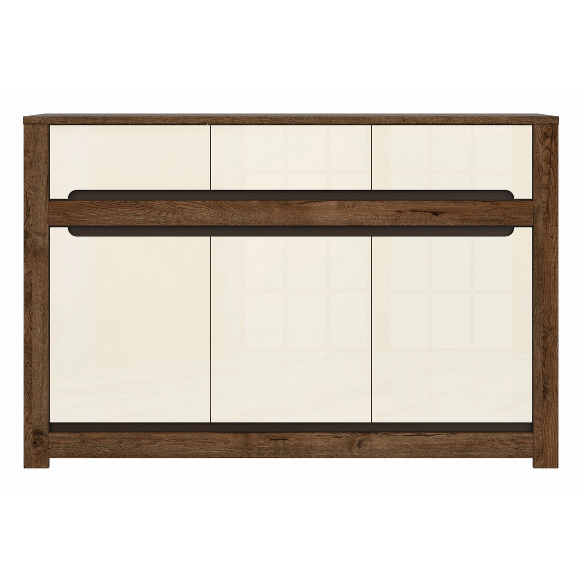 Comode cu sertare mari si 3 usi Ruso, 149X98.5X45.5 CM