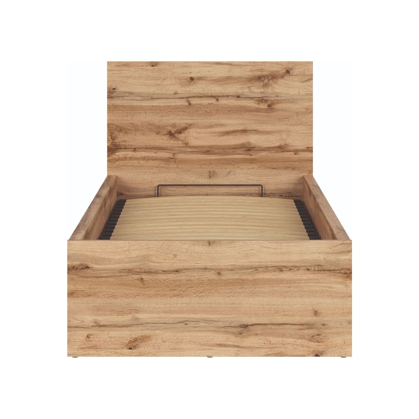 Cadru pat o persoana Tetrix, 204,5X99X40,5/90 cm cu somiera