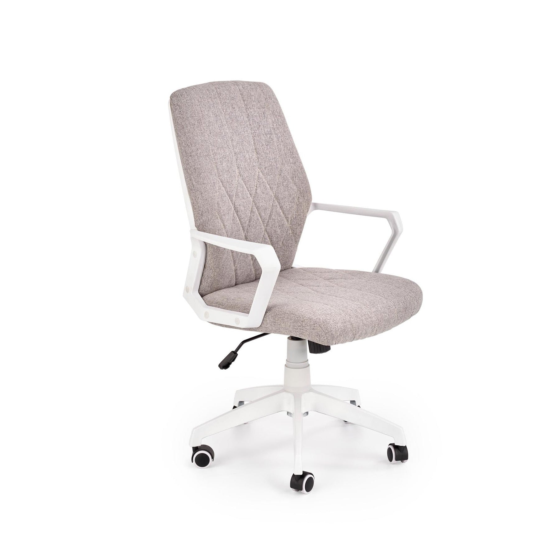 Scaun de birou SPIN 2 grej/alb