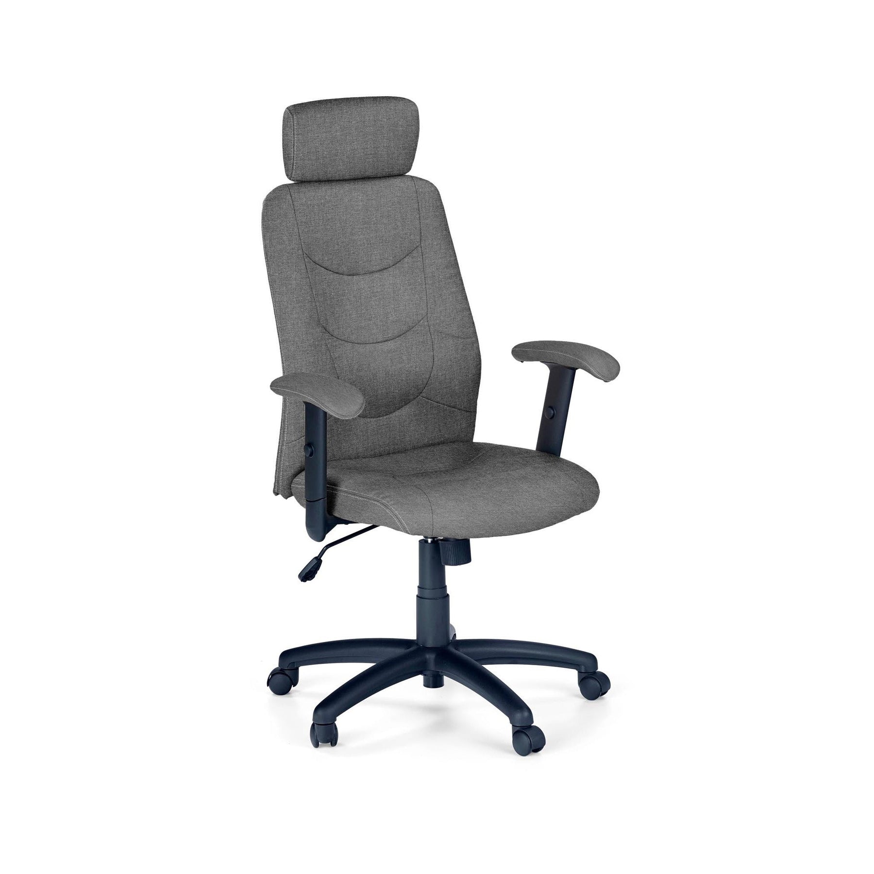 Scaun gri directorial Stilo 2, 66X49X116 CM - ACAJU