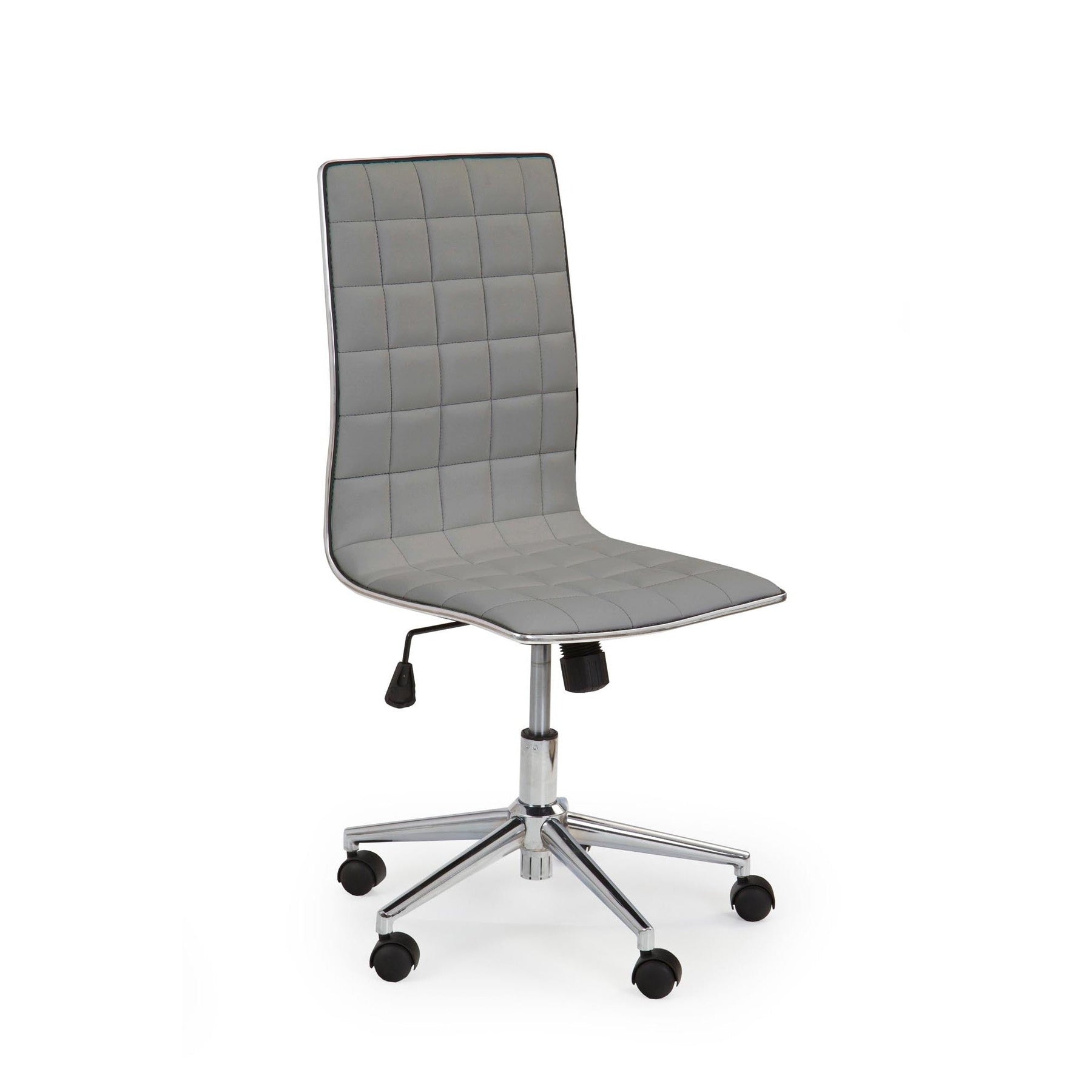 Scaun cu roti copii gri TIROL, 44X46X97/107 CM