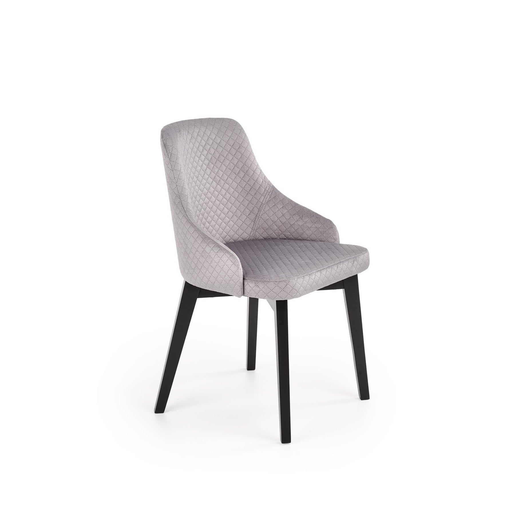 Scaun tapitat TOLEDO 3, gri, 57x56x86 cm