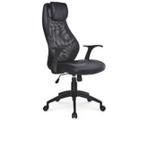Scaun birou pt elevi negru Torino, 64X63X124/134 CM