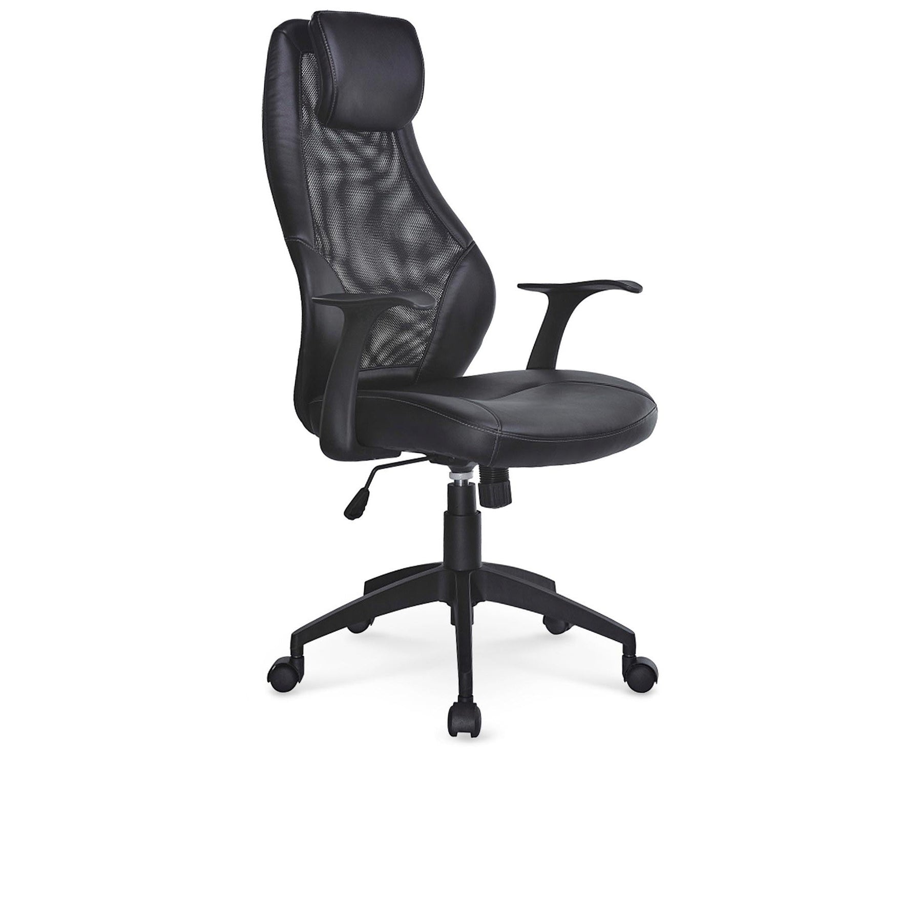 Scaun birou pt elevi negru Torino, 64X63X124/134 CM