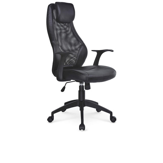 Scaun birou pt elevi negru Torino, 64X63X124/134 CM
