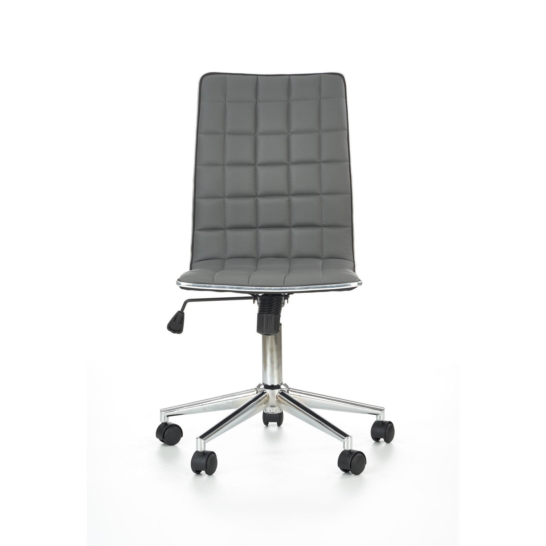 Scaun cu roti copii gri TIROL, 44X46X97/107 CM