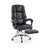 Scaun de birou ALVIN negru, 66/70x118/128x55/62 CM