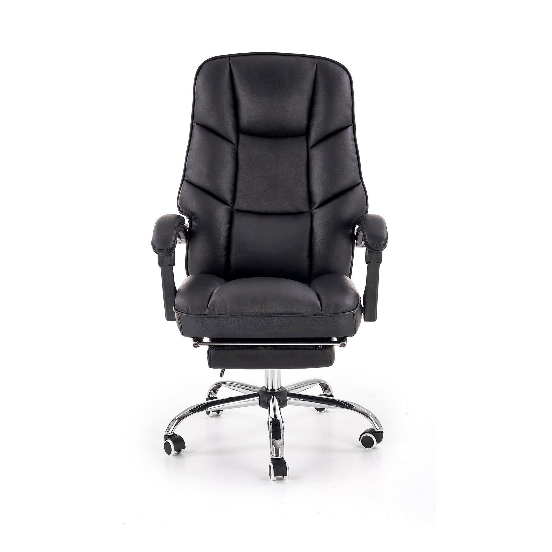 Scaun de birou ALVIN negru, 66/70x118/128x55/62 CM