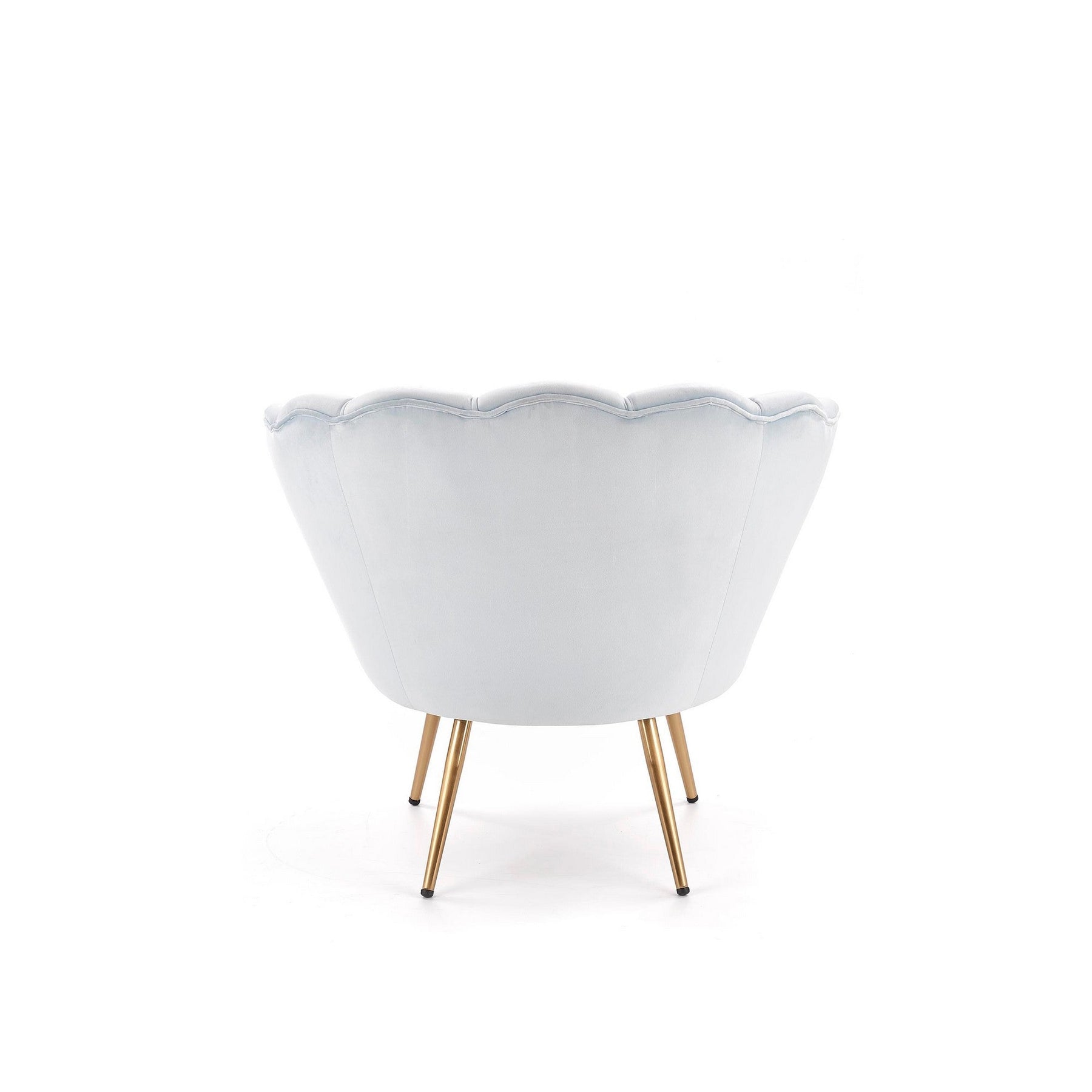 Fotoliu elegant albastru deschis Amorino, 94x76x83 cm - ACAJU
