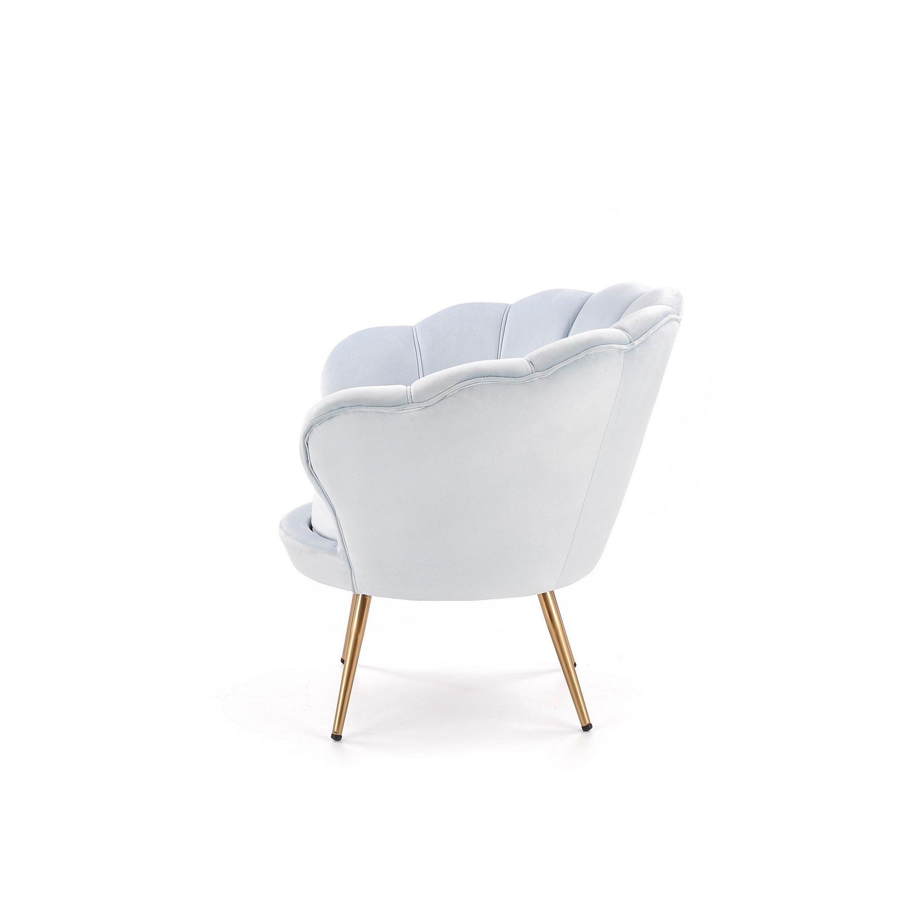 Fotoliu elegant albastru deschis Amorino, 94x76x83 cm - ACAJU