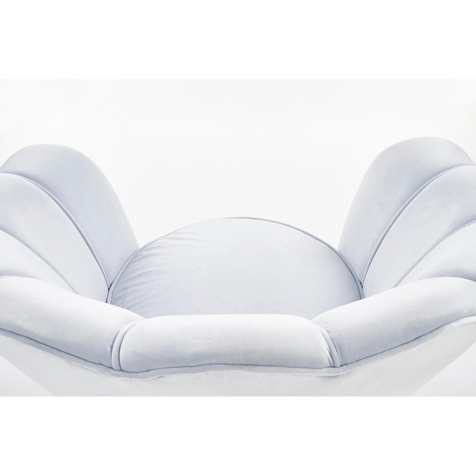 Fotoliu elegant albastru deschis Amorino, 94x76x83 cm - ACAJU