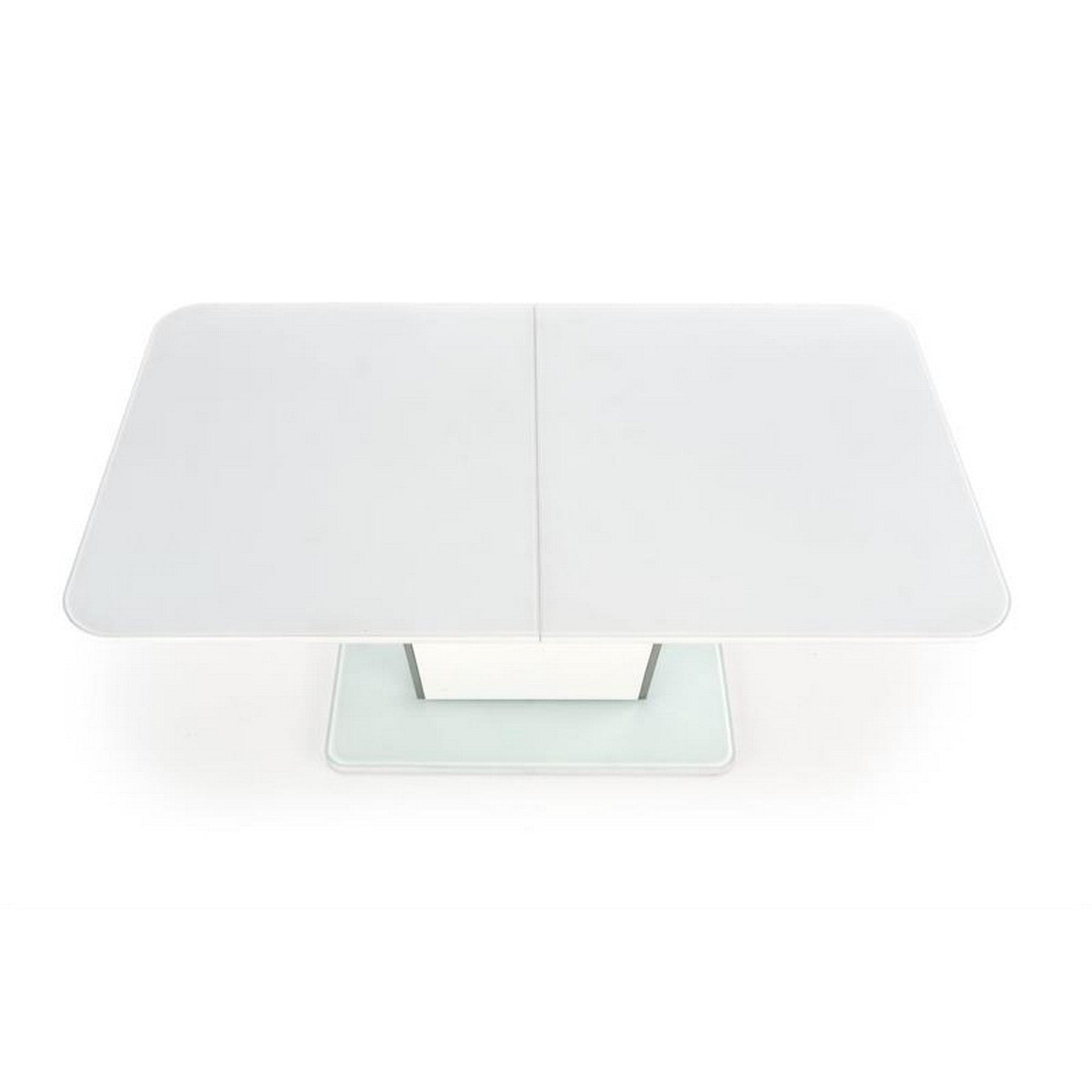 Masa living alba Bonari, 160-200 / 90/76 cm