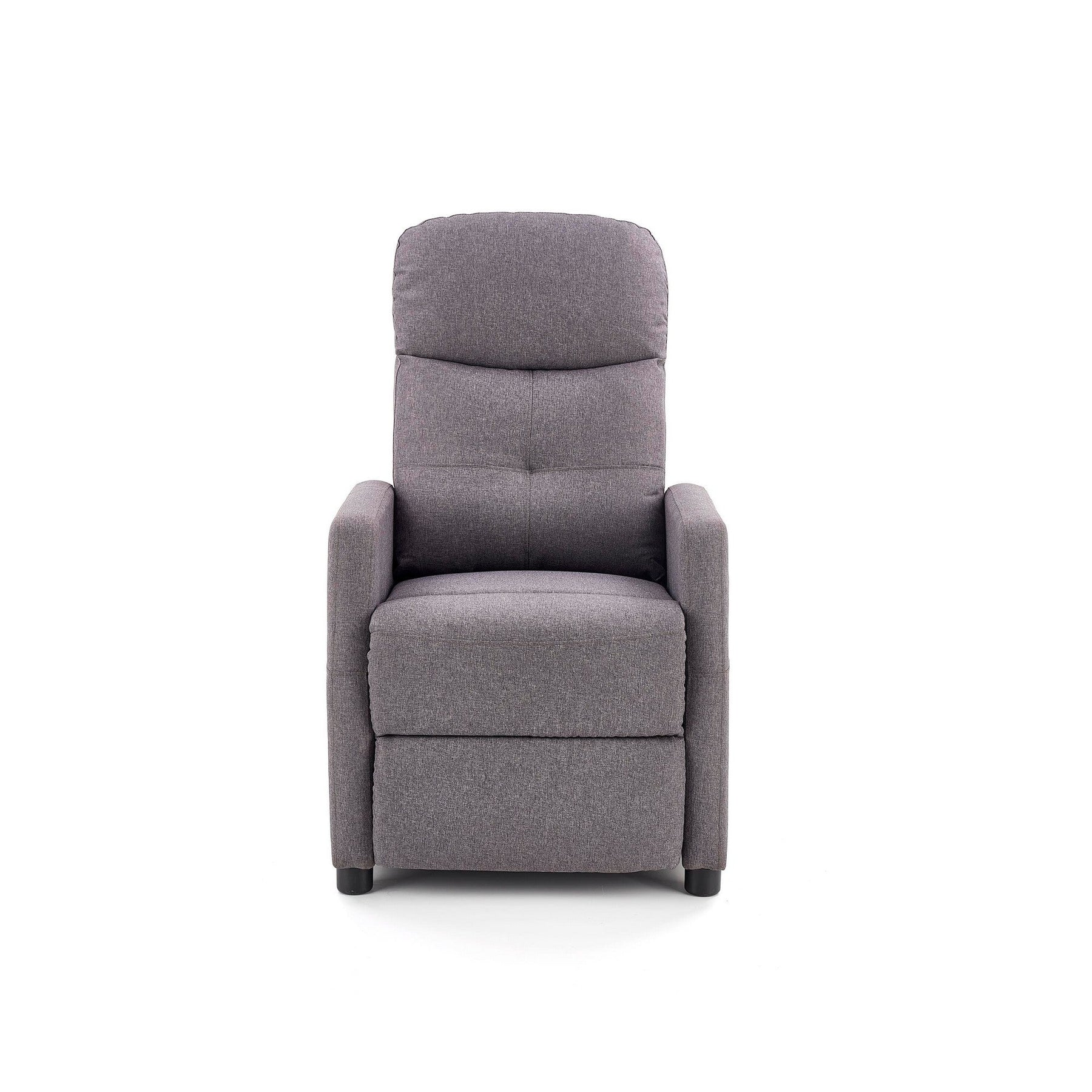 Fotoliu recliner Felipe, gri, 64x84x103 cm - ACAJU