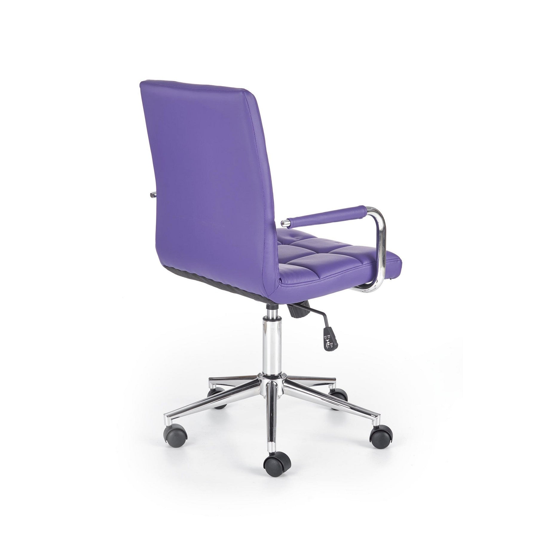 Scaun birou violet Gonzo 2, 53X46X98/110 CM