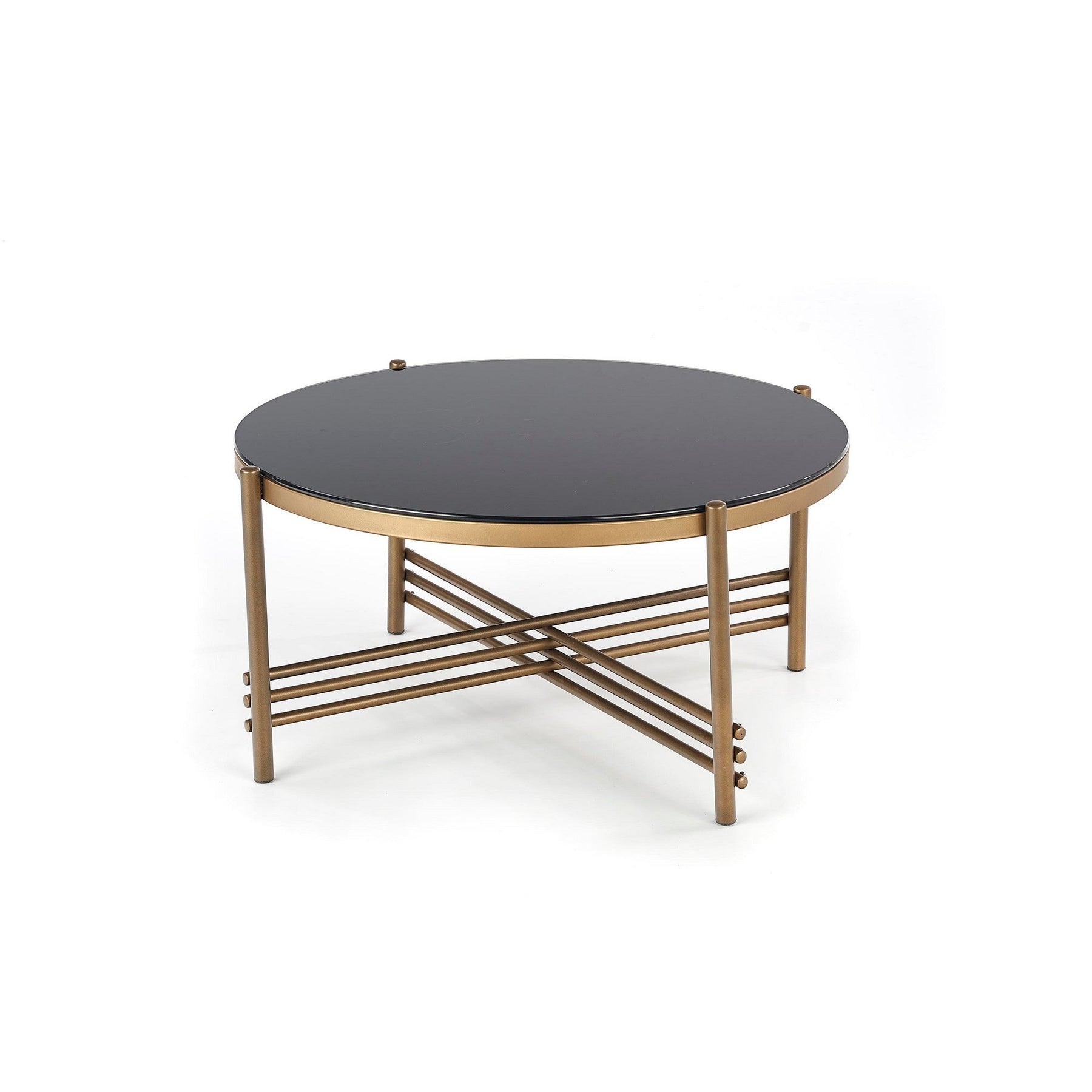 Masuta cafea sticla Ismena, 80X41 CM - ACAJU