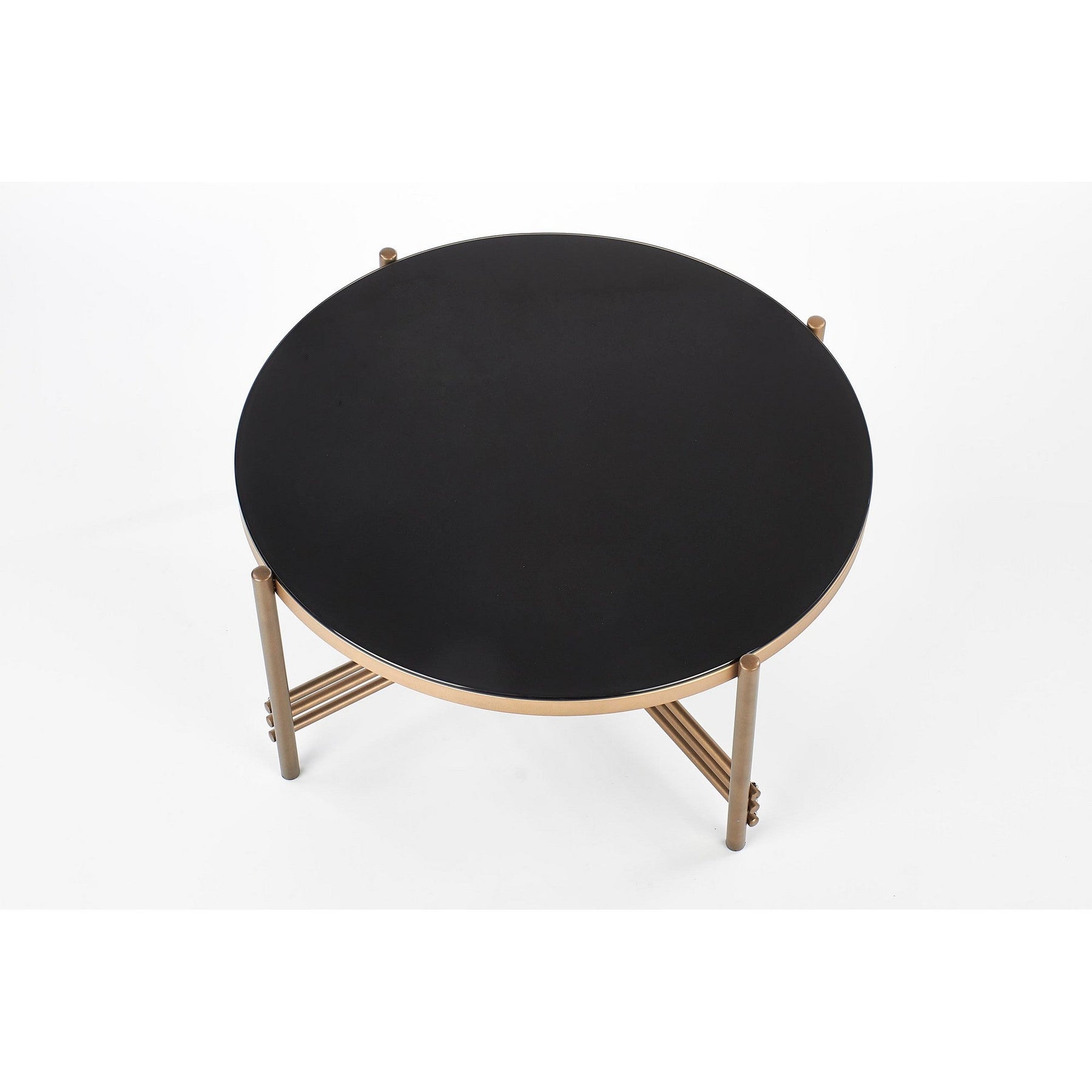 Masuta cafea sticla Ismena, 80X41 CM - ACAJU