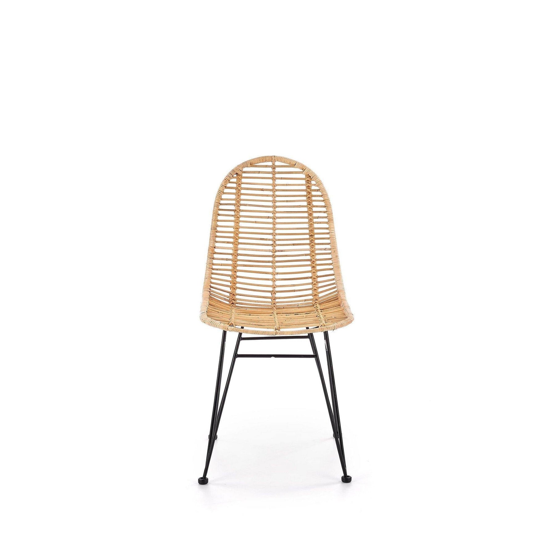 Scaun din ratan natural K337, 44X55X90 CM - ACAJU