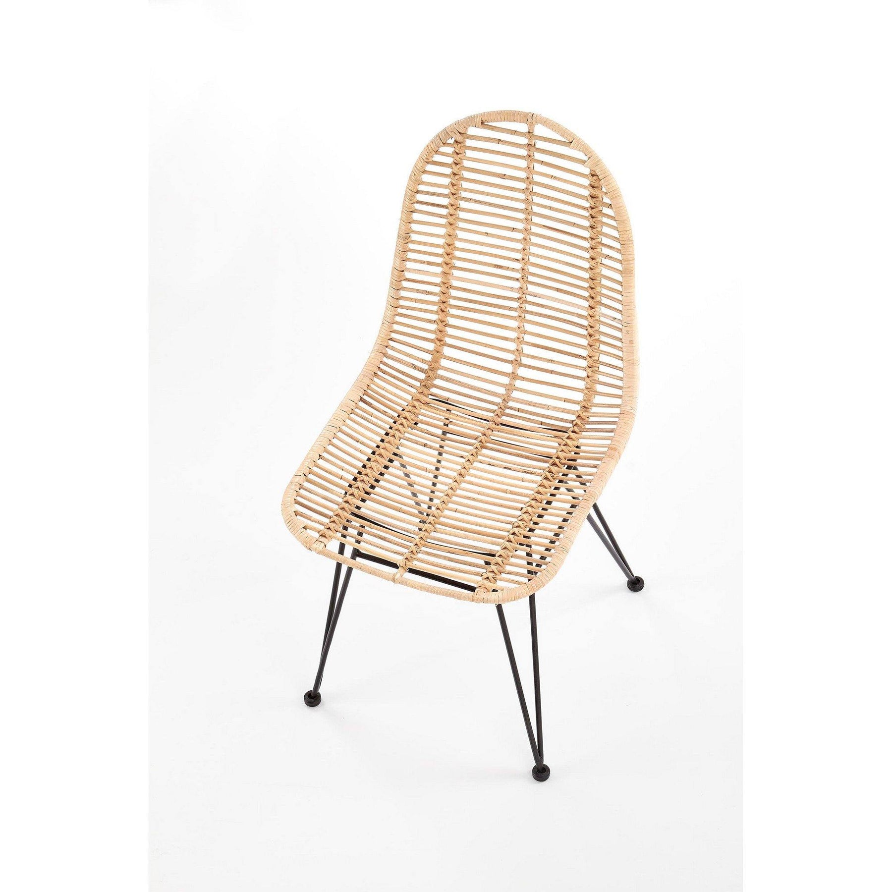 Scaun din ratan natural K337, 44X55X90 CM - ACAJU