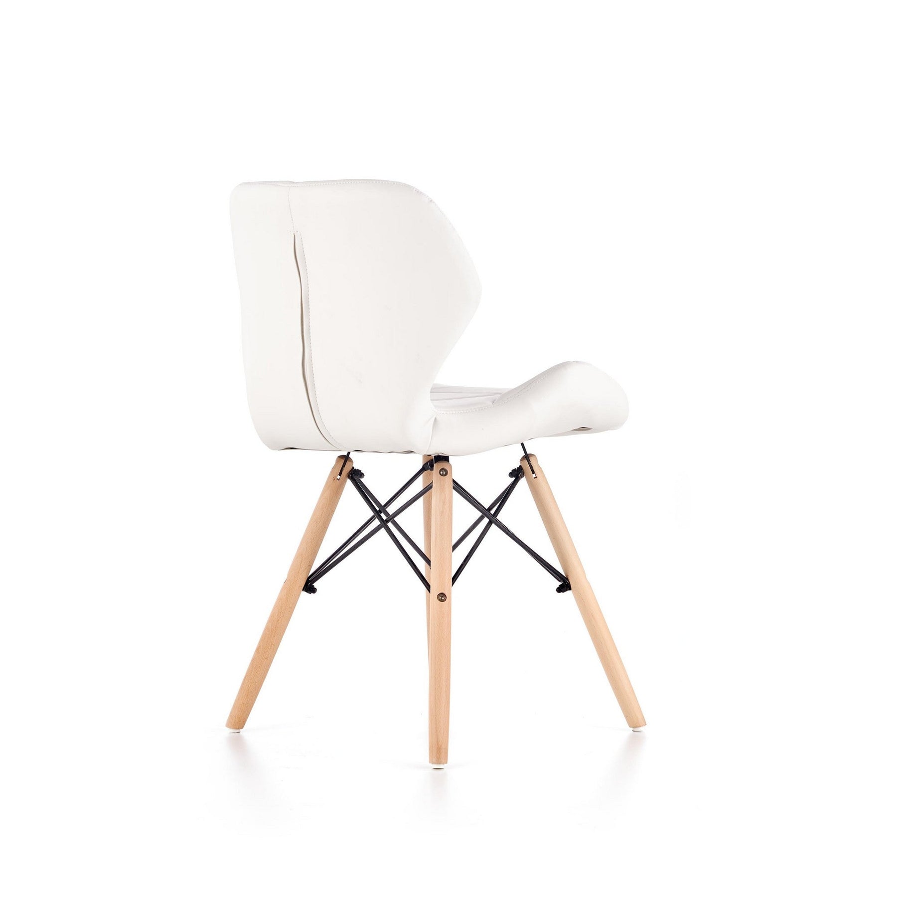 Scaune ptr living alb K281, 48X51X74 CM