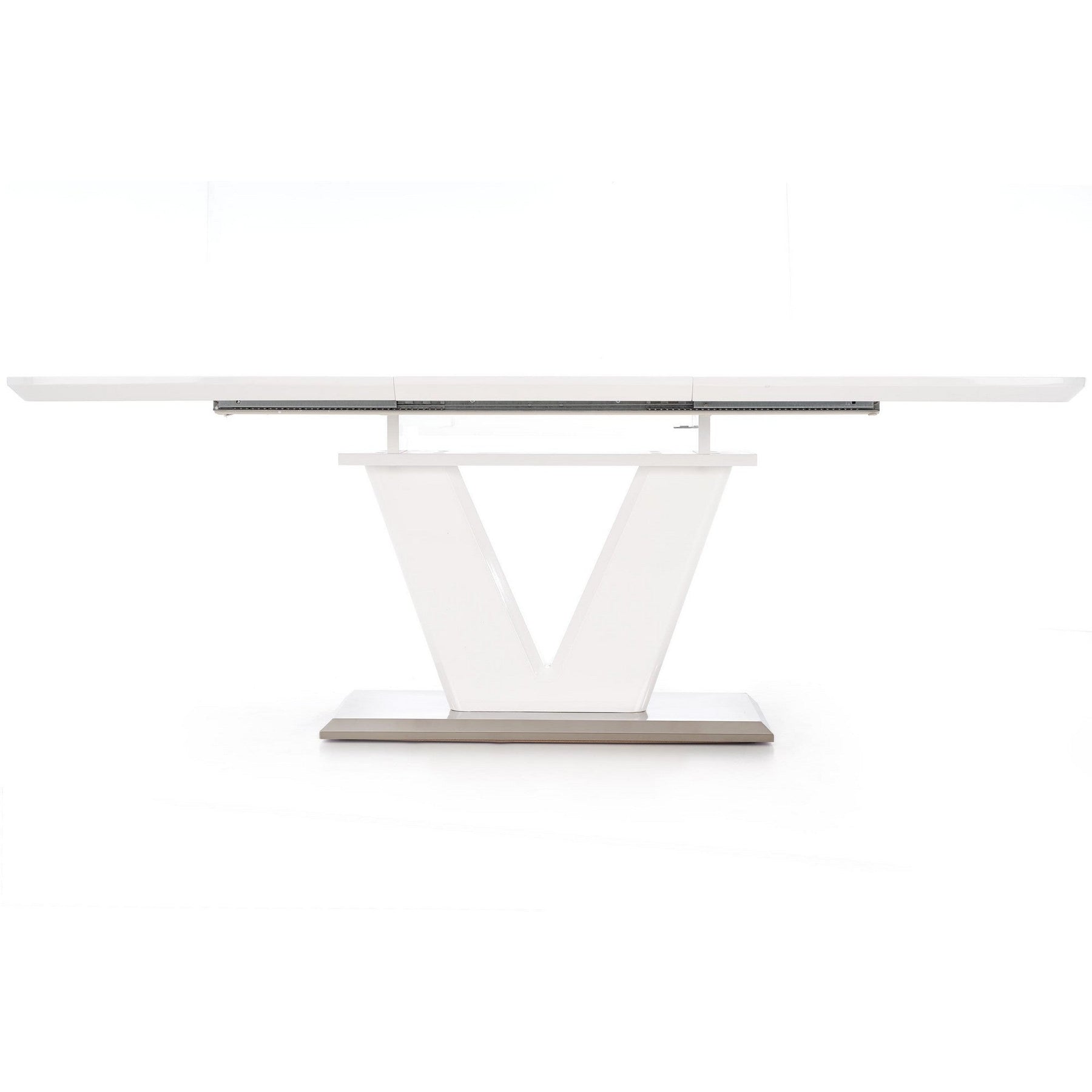 Mese sufragerie albe Mistral, 160/220X90X77 CM