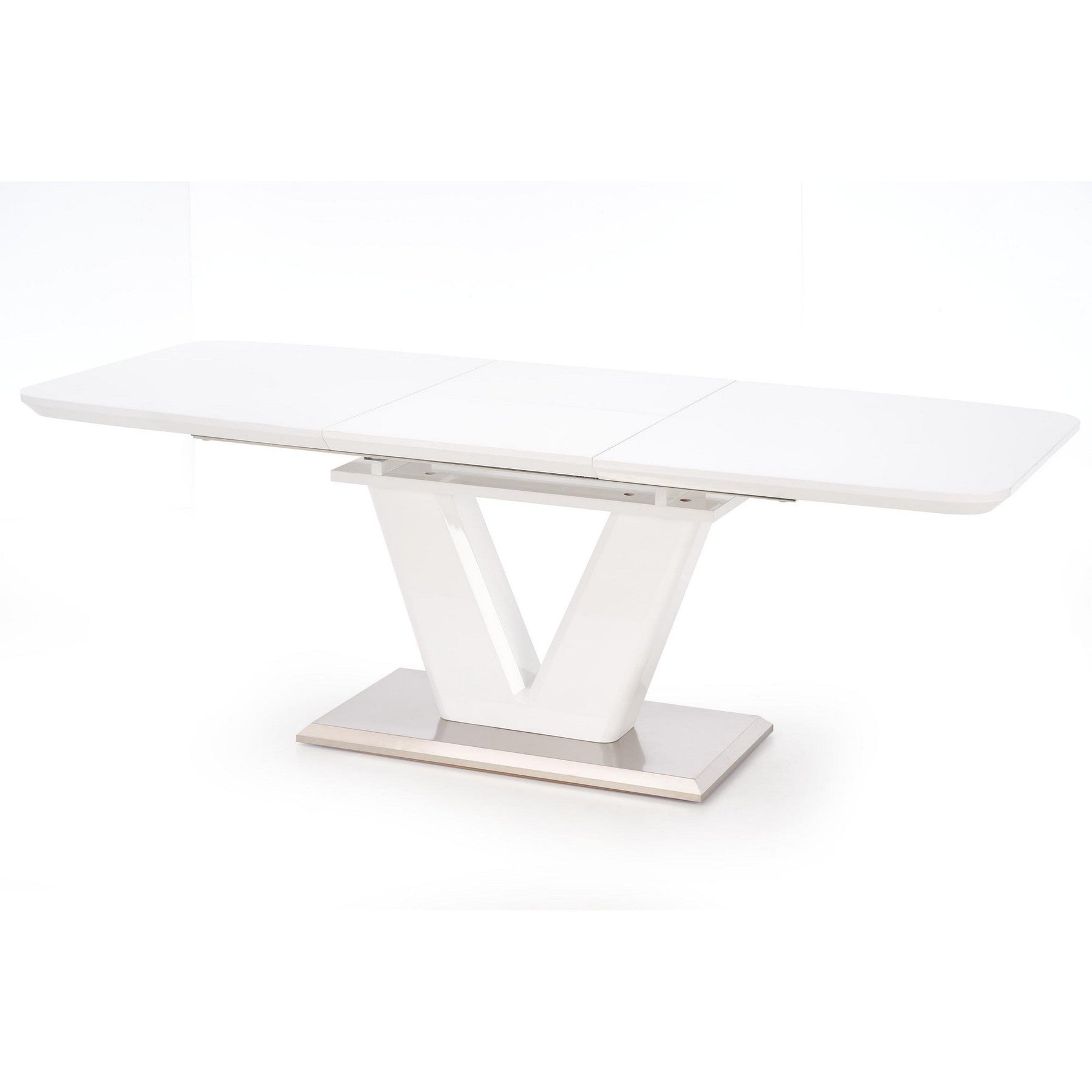 Mese sufragerie albe Mistral, 160/220X90X77 CM
