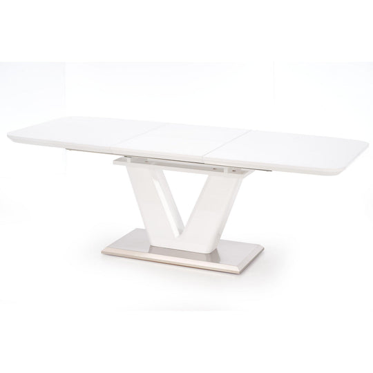 Mese sufragerie albe Mistral, 160/220X90X77 CM