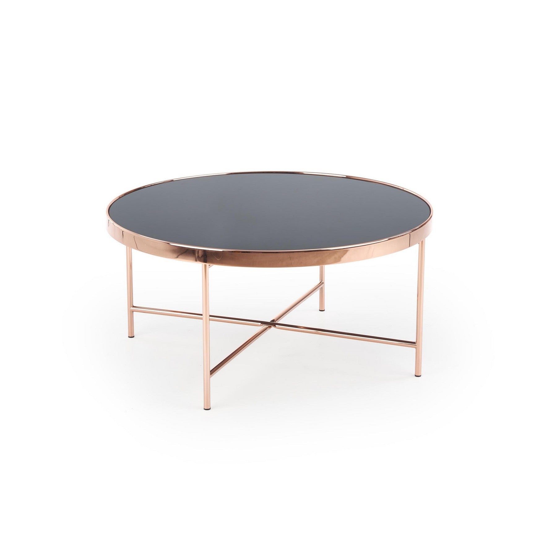 Masuta de cafea cupru Moria, Ø82XH40 CM