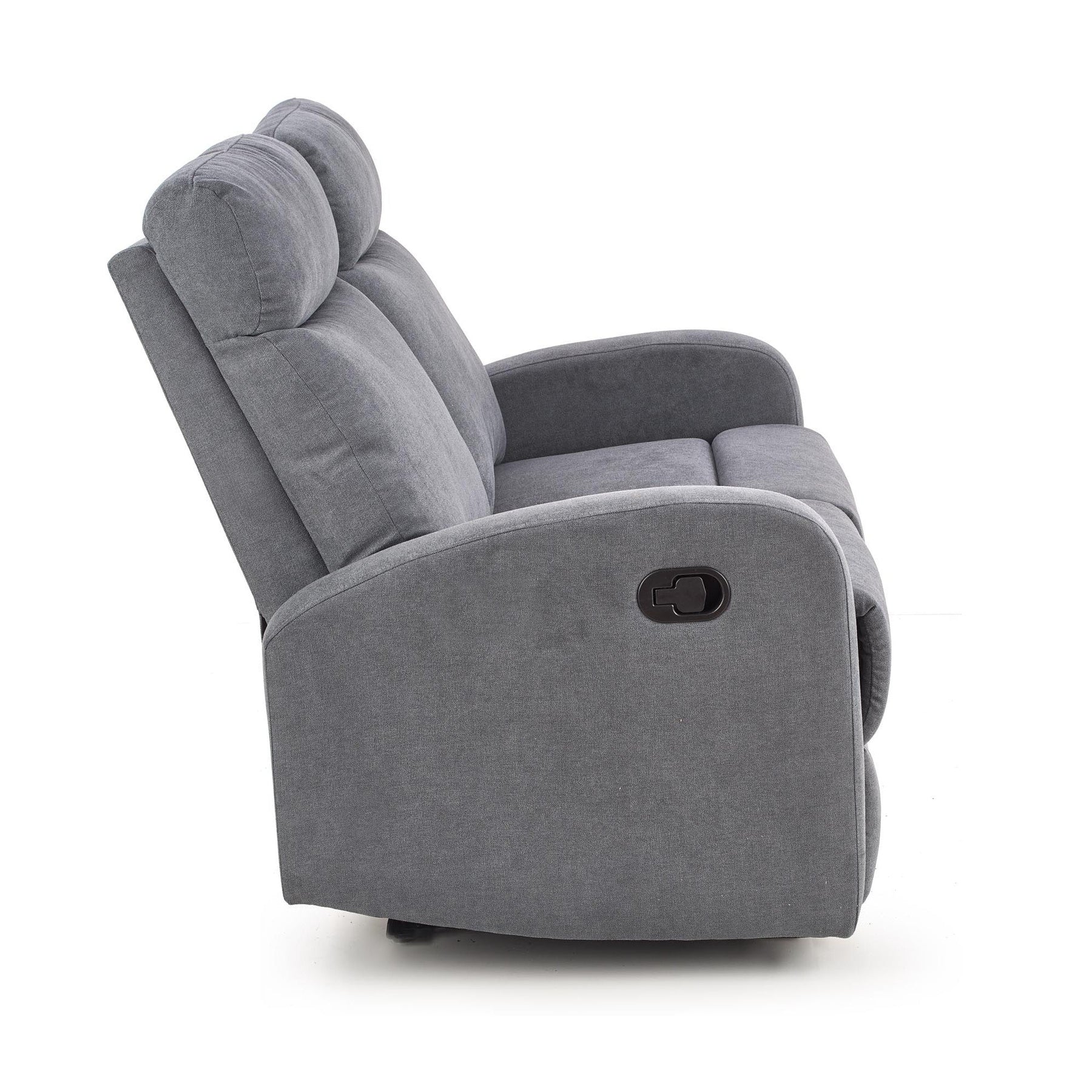Canapea pliabila OSLO 2S, gri, 128x95x100 cm
