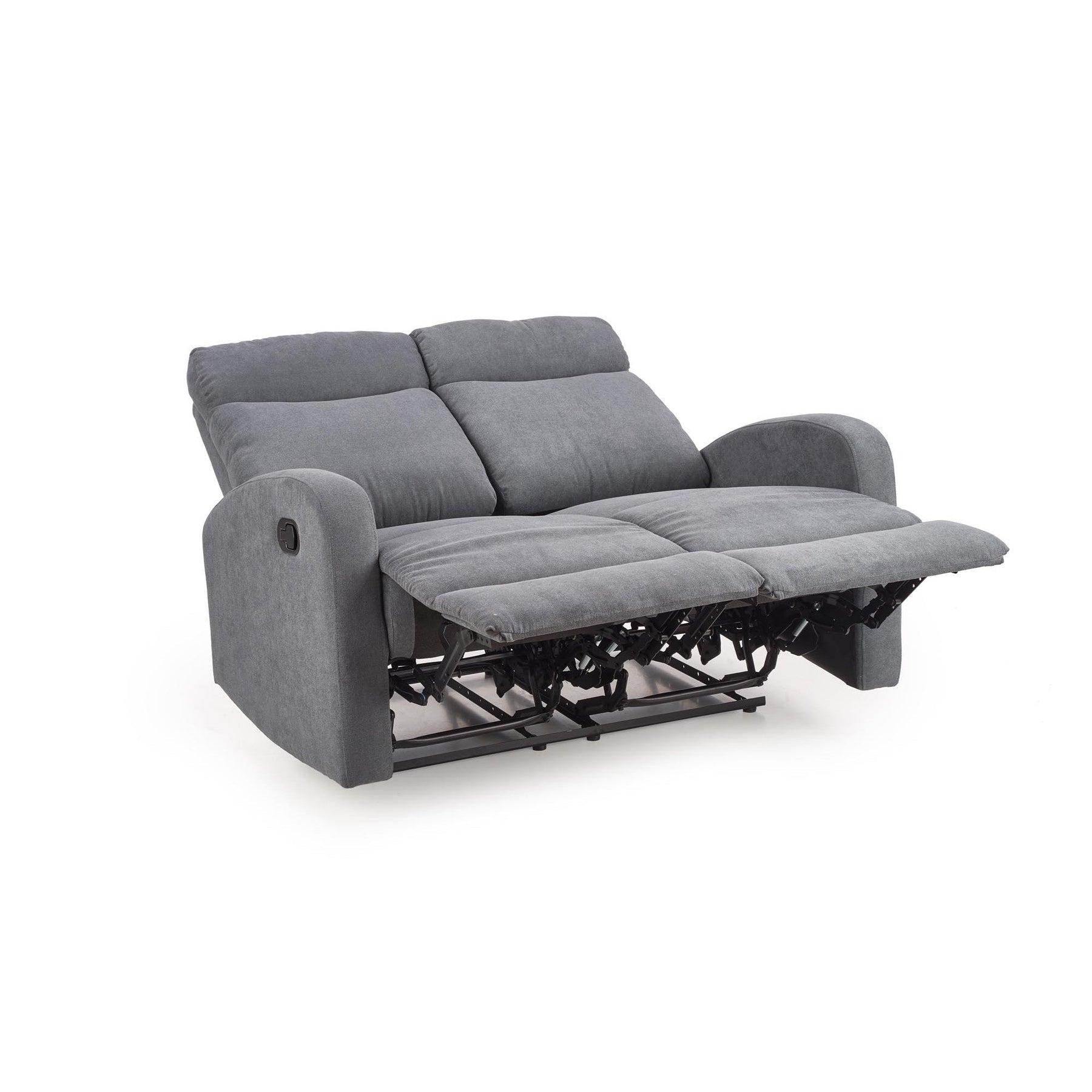 Canapea pliabila OSLO 2S, gri, 128x95x100 cm