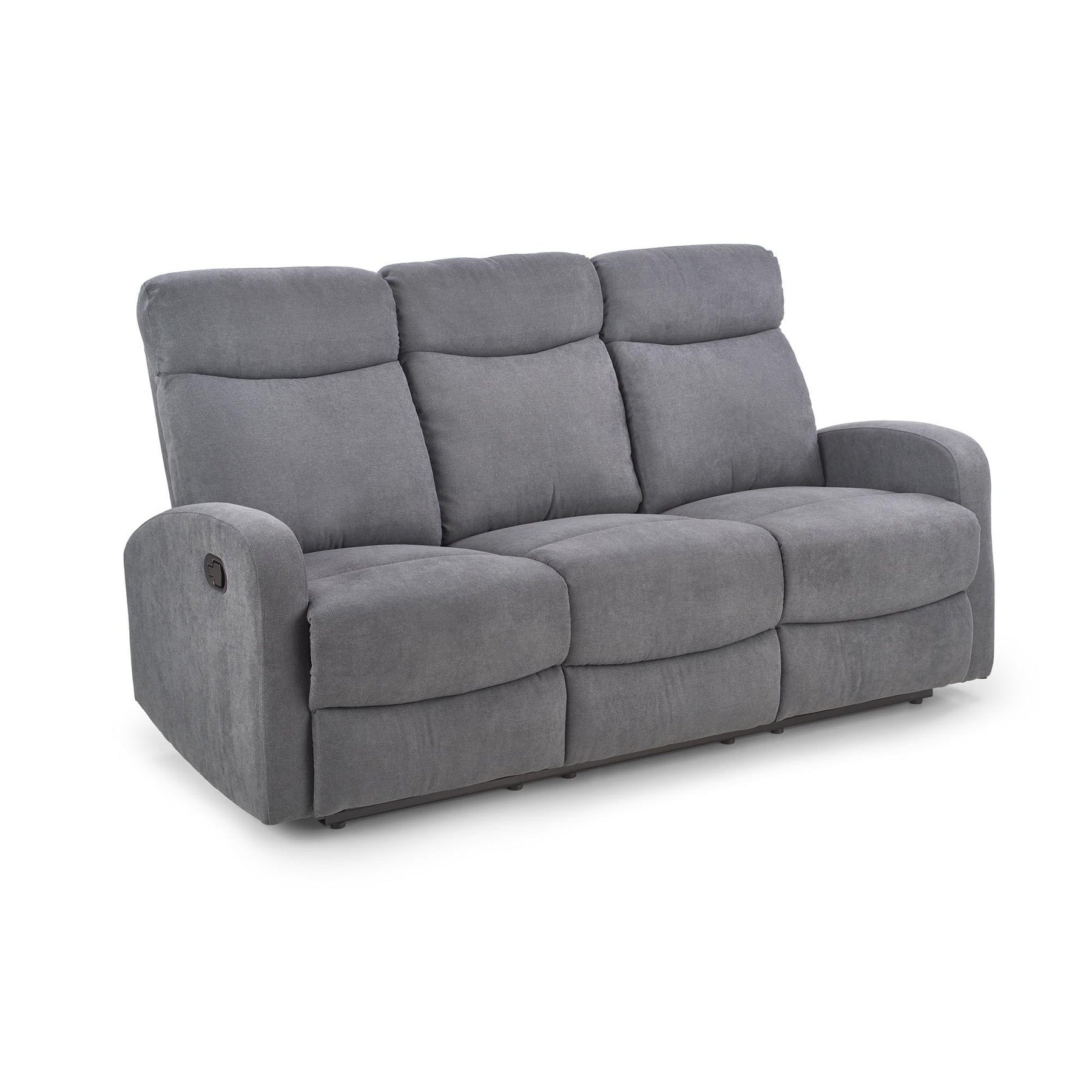 Canapea pliabila OSLO 3S, gri, 180x95x100 cm