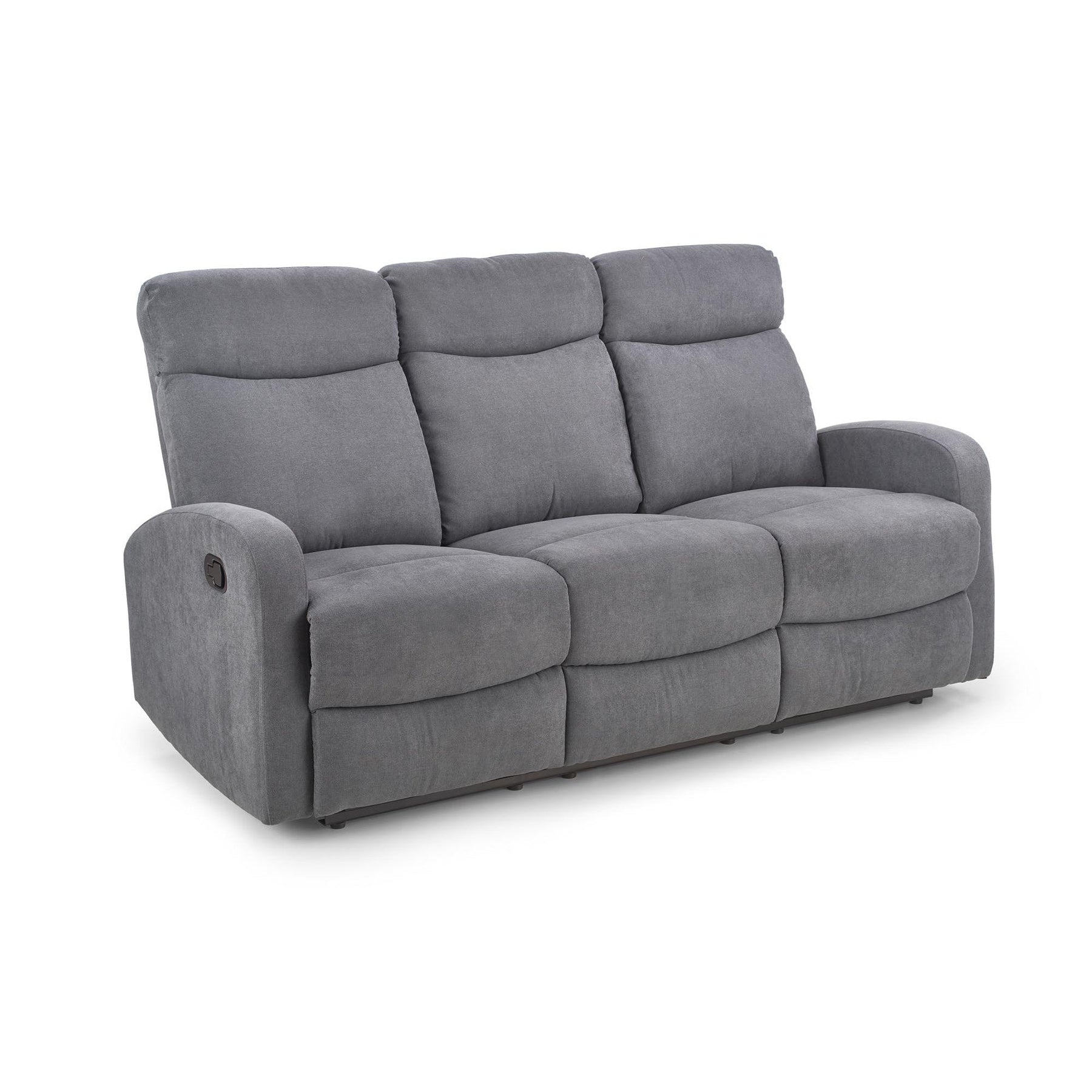 Canapea pliabila OSLO 3S, gri, 180x95x100 cm
