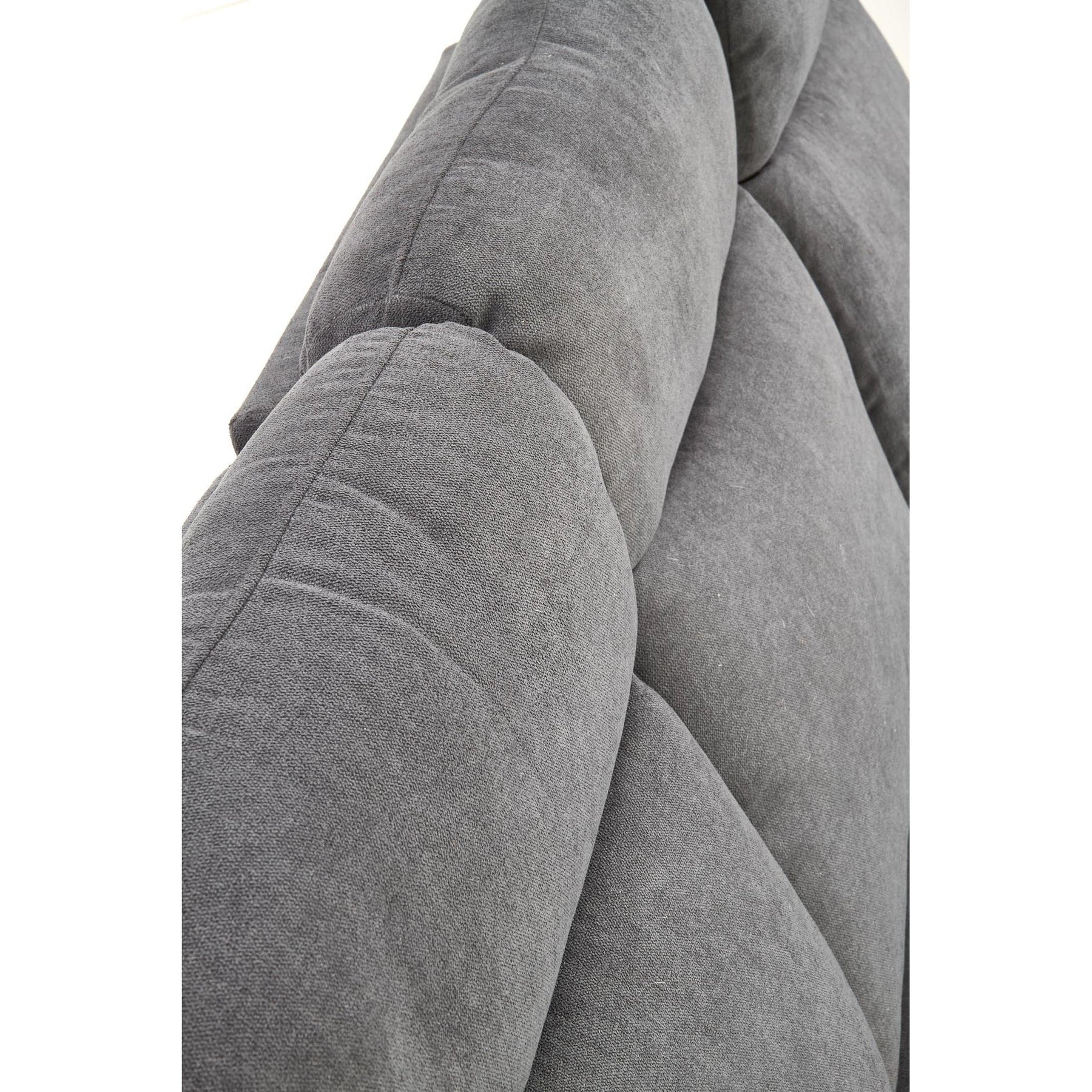 Canapea pliabila OSLO 3S, gri, 180x95x100 cm